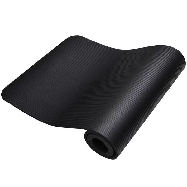 Коврик для йоги и фитнеса Power System PS-4017 NBR Fitness Yoga Mat Plus Black (180х61х1) PS-4017_Black фото