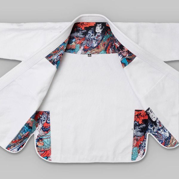 Гі (кімоно) для BJJ Samurai White - A1 white_1_VI-BGU-0006-A1 фото