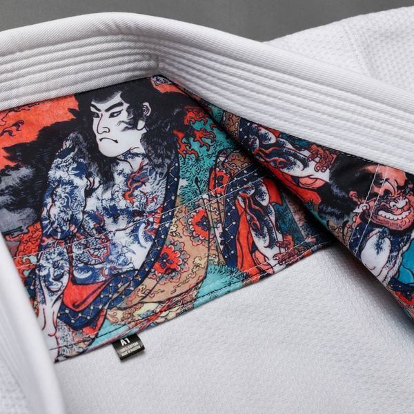 Гі (кімоно) для BJJ Samurai White - A1 white_1_VI-BGU-0006-A1 фото