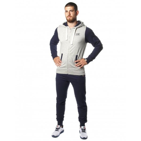 Спортивный костюм Leone Fleece, Grey/Blue - S 500078 фото