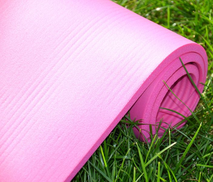 Килимок для йоги та фітнесу Power System PS-4017 NBR Fitness Yoga Mat Plus Pink (180х61х1) PS-4017_Pink фото