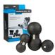 Набір масажних м'ячиків PowerPlay 4007 EPP Massage Ball Чорні (3 шт.) PP_4007_Black(3pcs) фото 1