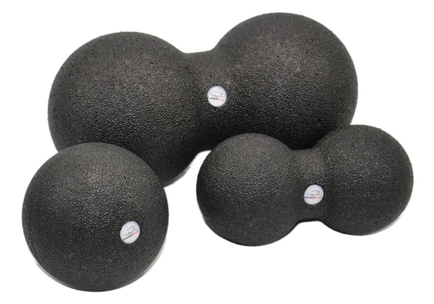 Набір масажних м'ячиків PowerPlay 4007 EPP Massage Ball Чорні (3 шт.) PP_4007_Black(3pcs) фото