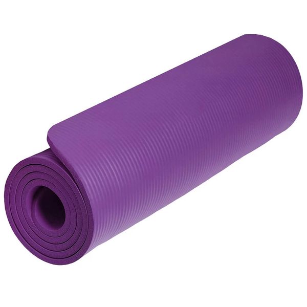 Килимок для йоги та фітнесу Power System PS-4017 NBR Fitness Yoga Mat Plus Purple (180х61х1) PS-4017_Purple фото