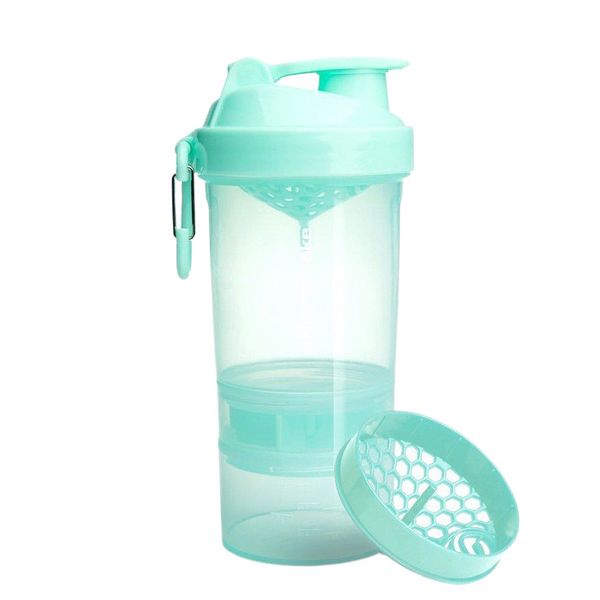 Шейкер спортивний SmartShake Original2GO 600ml Mint Green (Original) 10561301 фото