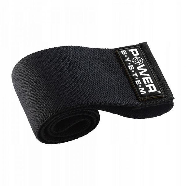 Тканева гумка для фітнесу та спорту Power System PS-4092 Booty Band LVL 2 Black/Green (d_80 см. навантаження 12-16кг.) 4092GN-0 фото