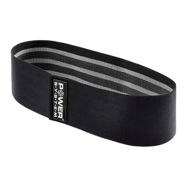 Тканевая резинка для фитнеса и спорта Power System PS-4093 Booty Band LVL 3 Black/Grey (d_94 см. 6-12кг.) 4093GR-0 фото