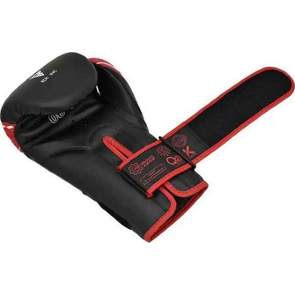 Боксерские перчатки RDX 4B Robo Kids Red/Black 6 унций (капа в комплекте) JBG-4R-6oz фото