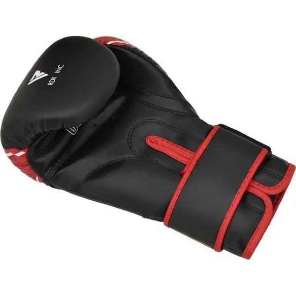 Боксерские перчатки RDX 4B Robo Kids Red/Black 6 унций (капа в комплекте) JBG-4R-6oz фото