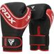 Боксерские перчатки RDX 4B Robo Kids Red/Black 6 унций (капа в комплекте) JBG-4R-6oz фото 2