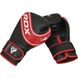 Боксерские перчатки RDX 4B Robo Kids Red/Black 6 унций (капа в комплекте) JBG-4R-6oz фото 4