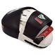 Лапы боксерские RDX T1 Curved White/Black FPR-T1W фото 1