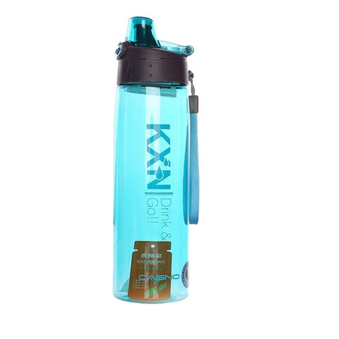 Пляшка для води CASNO 780 мл KXN-1180 Блакитна KXN-1180_Blue фото