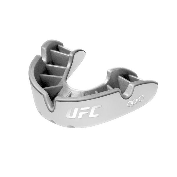 Капа OPRO Silver UFC доросла (вік 11+) White/Silver (ufc.102514003) UFC_Silver_Wh/Sil фото