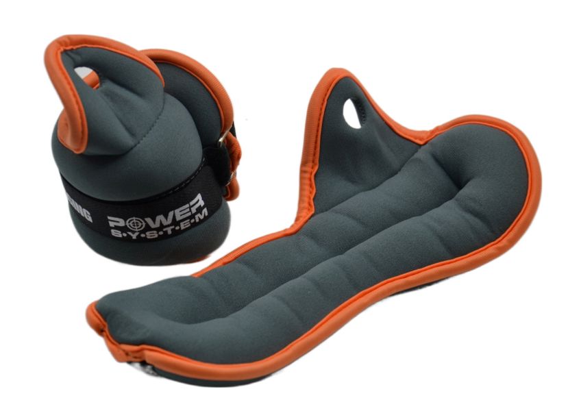 Обважнювачі-манжети для ніг та рук Power System PS-4070 Wrist Weights (2шт.*1.5 kg) (пара) PS_4070_Grey фото