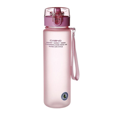 Пляшка для води CASNO 850 мл KXN-1183 Рожева KXN-1183_Pink фото