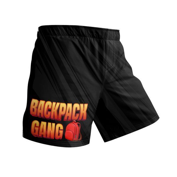 Backpack Gang двойка light - Мужской компрессионный спортивный комплект (рашгард с коротким рукавом, шорты) - M backpackgang_2in1_light_m фото