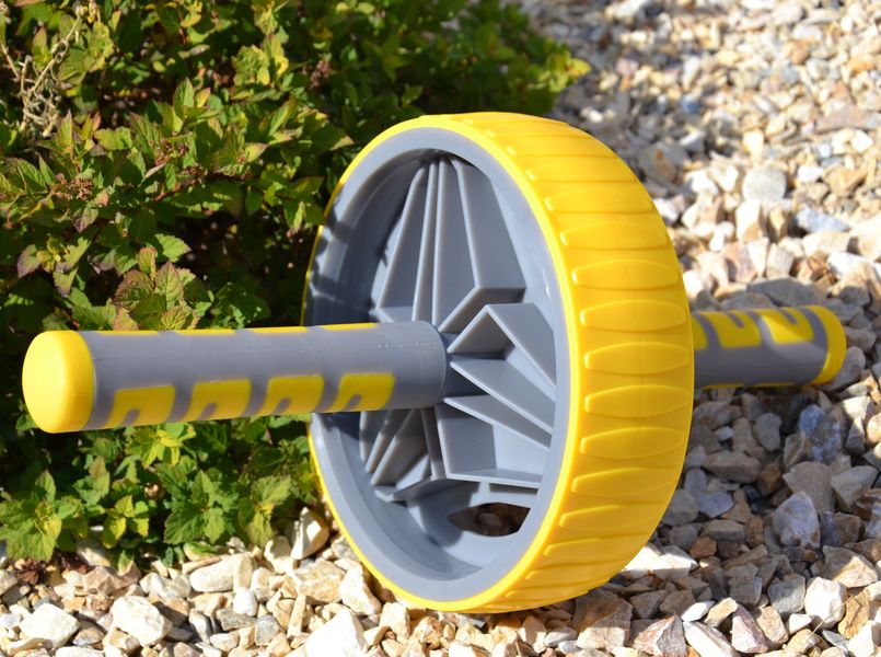 Колесо для пресса Power System PS-4034 Multi-core AB Wheel Yellow PS-4034_Yellow-Grey фото