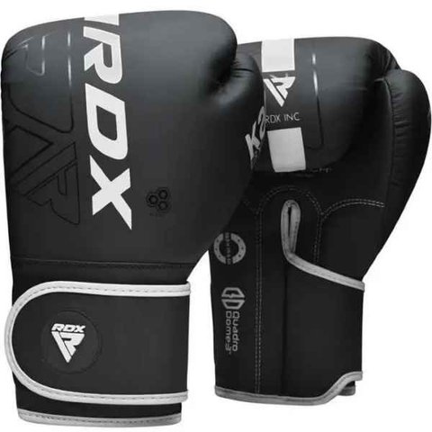 Боксерські рукавиці RDX F6 Kara Matte White 16 унцій (капа в комплекті) BGR-F6MW-16OZ фото