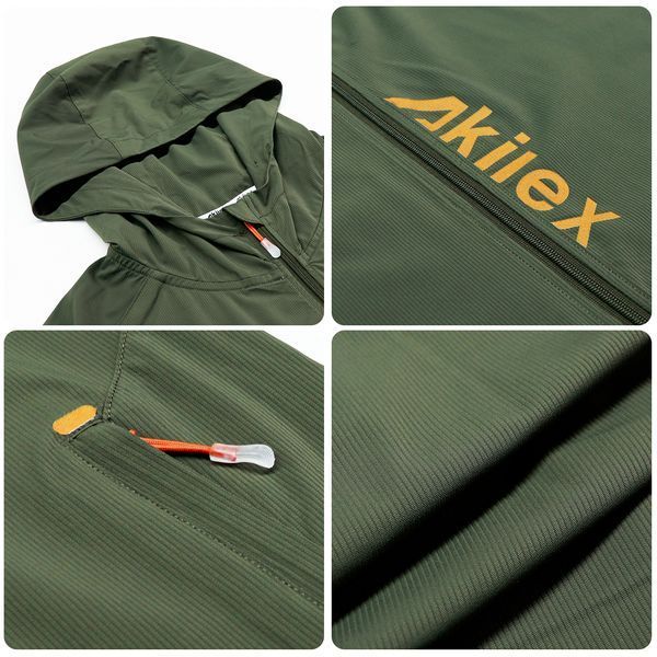 Чоловіча спортивна куртка Akilex хакі - М Akilex_jak_green_m фото