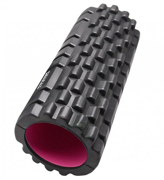 Массажный ролик (роллер) Power System PS-4050 Fitness Foam Roller Black/Pink (33x15см.) 4050PI-0 фото